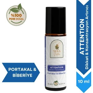 ATTENTION Dikkat & Konsantrasyon Arttırıcı Aromaterapik Yağ 10 ml. %100 Saf