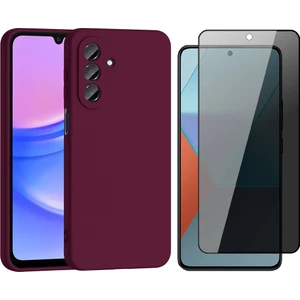 Samsung Galaxy A17 Kılıf Zore Mara Lansman Kapak + Hayalet Ekran Koruyucu