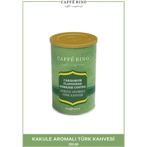 Caffe Rino Türk Kahvesi Kakule Aromalı 250 gr