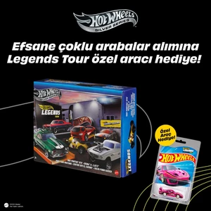 Hot Wheels Efsane Temalı Çoklu Arabalar Alana Legends Tour Promo Car Hediyeli