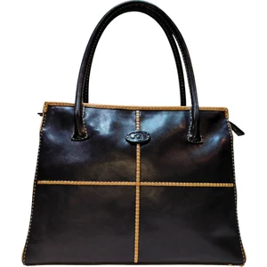 Yomra Siyah Deri Kadın Omuz Çantası 18 Yomra