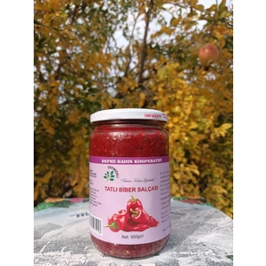 Defne Kadın Kooperatifi Hatay Tatlı Biber Salçası 650 gr