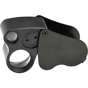 Spelt 30X 60X Ikili Küçük Büyüteç LED Aydınlatmalı Lup