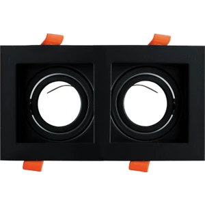 CT-5019 Pars 2li Siyah Spot(Boş Kasa) Cata