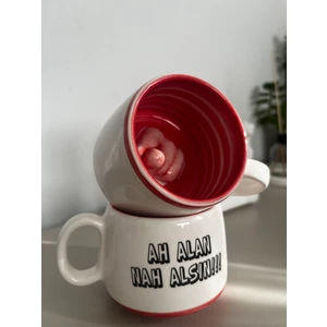 Ah Alan Nah Alır Nahlı Kupa Bardak Nah Kupa Seramik Kupa