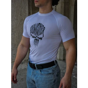 Punisher - Compression T-Shirt (Beyaz)