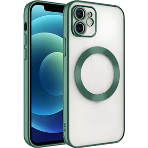 Iphone 11 Uyumlu Luxury Logo Kısmı Açık Köşeli Iphone 12 Görünümlü Kılıf