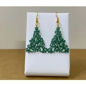 Yılbaşı Ağaç Küpeler