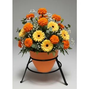 Metal Saksı Ayağı Dekoratif Saksılık