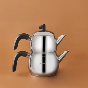 Belinay İndüksiyon Tabanlı Midi Siyah Çaydanlık Takımı