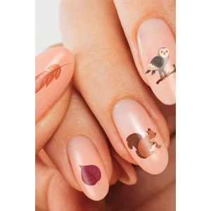 Sonbahar- 7 Tırnak Dövmesi, Tırnak Tattoo, Nail Art, Tırnak Sticker