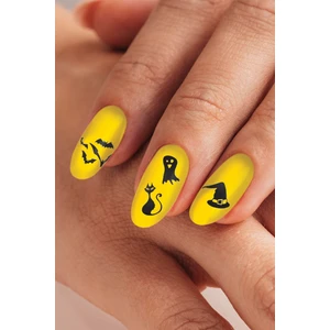 Halloween-1 Tırnak Dövmesi, Tırnak Tattoo, Nail Art, Tırnak Sticker