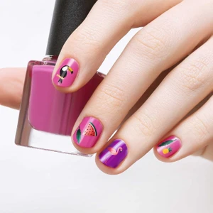 3'lü Tırnak Sticker Seti, Tırnak Dövmesi ile Harika Nail Art Tasarımları Yaratın