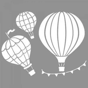 Kapadokya Stencil Tasarımı 30 x 30 cm