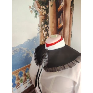 Firuz Rukye Kazak gömlek üstü Yakalık tül detaylı