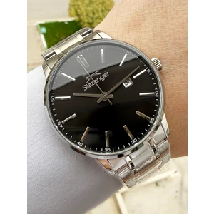 Çelik Takvimli Klasik Model Erkek Kol Saati