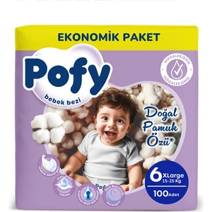 Xl 6 Numara Bebek Bezi 100 Ad