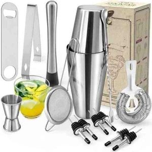Kokteyl Seti 12 Parça Premium Kokteyl Hazırlama Seti