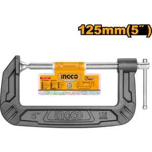 Ingco HGC0105 5"/125MM Endüstriyel G Tip Işkence
