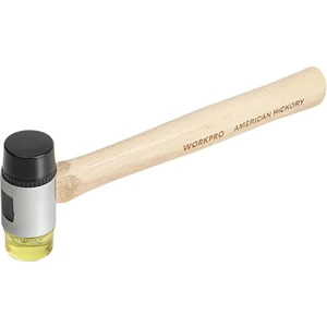 WP241050 35MM Ahşap Saplı Çift Başlı Hassas Lastik Çekiç