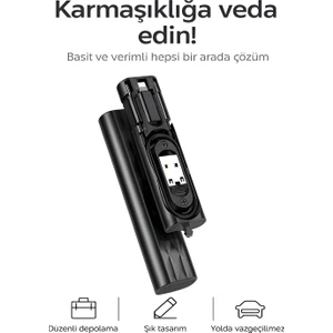 7 in 1 Çok İşlevli Type-C USB Micro Lightning Dönüştürücü Seyahat Seti – iPhone Android PC