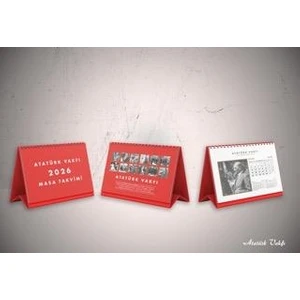 Atatürk Vakfı Yayınevi Atatürk Vakfı 2026 Piramit Masa Takvimi