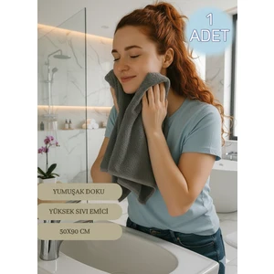 Pamuklu Havlu (1 Adet )  (50 x 90 cm ) Berber Havlusu,, El Yüz Havlusu, Kuaför Havlusu, Sporcu Havlusu