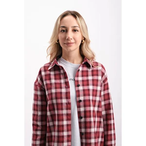 WE AND ME Oversize Geniş Kalıp Kareli Gömlek