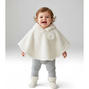 Kidsman Online Kapüşonlu Bebek Panço Takım