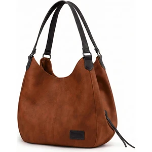 Myra Kadın Kiremit Turuncu Pu Deri Günlük Omuz Çantası Yumuşak Tote El Çantası