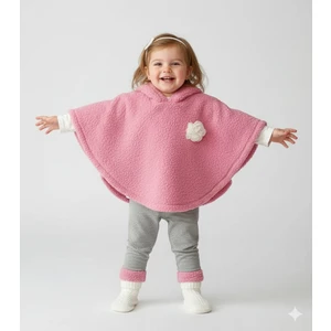 Kidsman Online Kapüşonlu Bebek Panço Takım