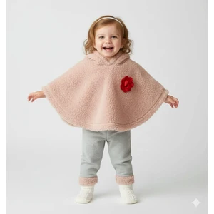 Kidsman Online Kapüşonlu Bebek Panço Takım