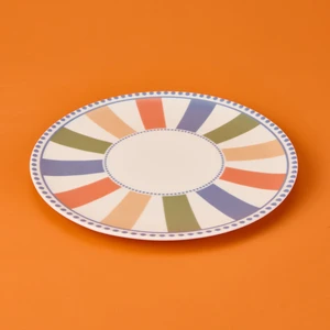 Kitchen Colourful Servis Tabağı - Renkli - 25 cm