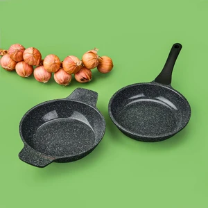 Zest 2'li Tava Seti - Siyah - 20 cm