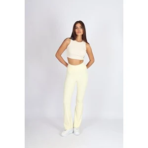 Ispanyol Paça Flare Yoga Tayt