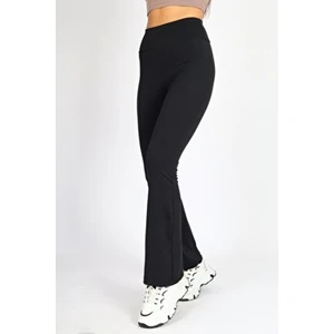 Ispanyol Paça Flare Yoga Tayt