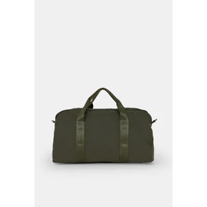 İcone Bag Haki Spor Kadın & Erkek Spor Çantası, Paraşüt Kumaş Önü Cepli Unisex Spor Fitness Gym Çantası