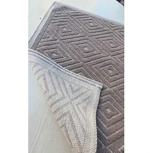 Bukle %100 Pamuklu Kilim Doğal
