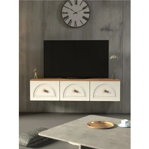 Bohem 135 cm 3 Kapaklı Şık Mdf Kapaklı Duvar Tv Ünitesi