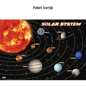 Artikel Güneş Sistemi Duvar Sticker