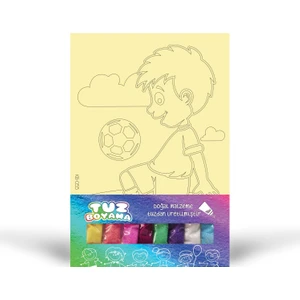 Futbolcu-2 Tuz Boyama KB-055