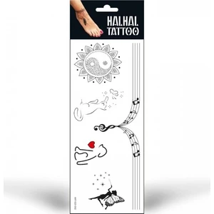 Halhal Geçici Tattoo -2, Bilek Tattoo, Ayak Tattoo, Geçici Dövme