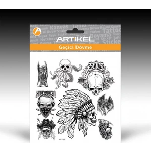 Artikel Kuru Kafalar-4 Dövme 15,5 x 16 cm