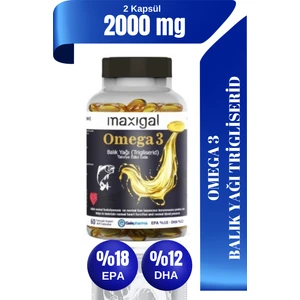 Omega 3 Balık Yağı 2000 Mg 60 Kapsül