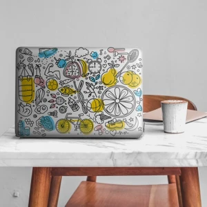 Artikel Sportif Doodle Notebook Sticker
