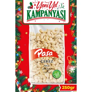 Paşa Kuruyemiş Çiğ Kaju 250 gr - Tuzsuz Naturel Kaju Fıstığı