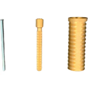 10 cm Pirinç Ankastre Stop Valf Uzatma Seti