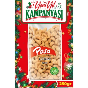 Paşa Kuruyemiş Kavrulmuş Kaju 250 gr (Tuzlu Kaju Fıstığı)