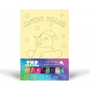 Kardan Adam - 2 Tuz Boyama