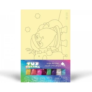 Noel Baba-6 Tuz Boyama Eğitici Etkinlik